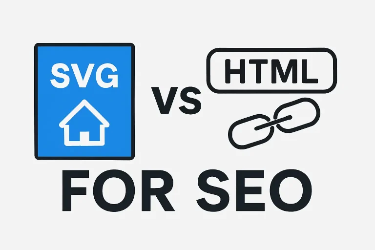 A comprehensive SEO-optimized guide comparing SVG images and HTML links for web design, performance, and search engine optimization.